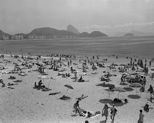 Copacabana beach, 1940