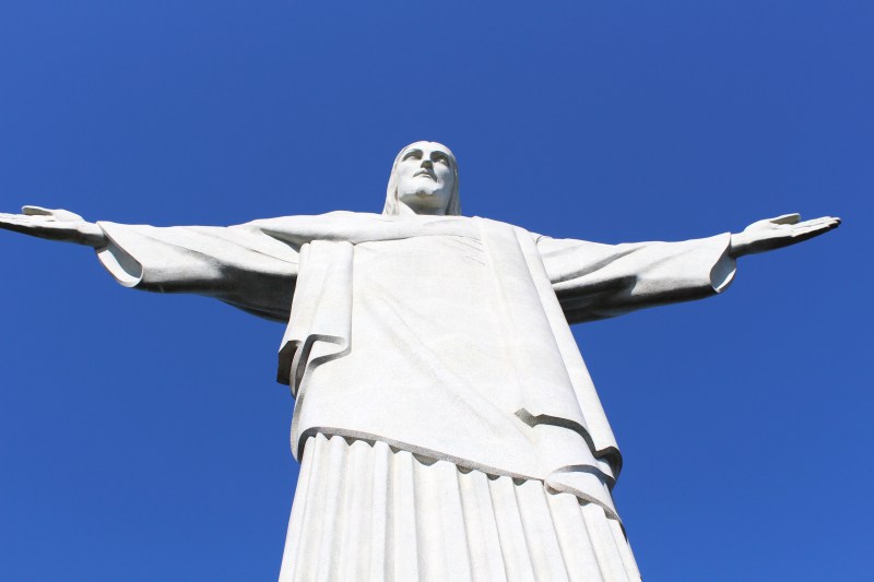 Cristo Redentor (Christ the Redeemer) - a local resident of nearby Cosme Velho.