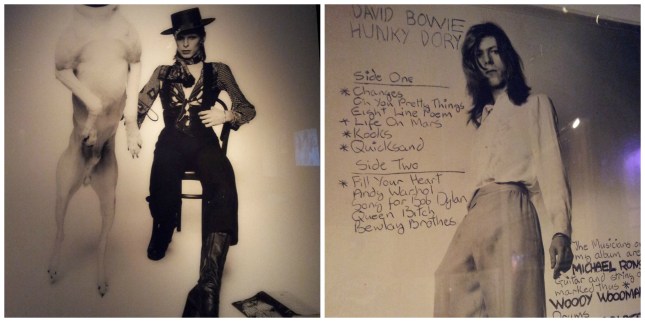 The man sporting some wonderful heeled boots and high waisted trousers. Swoooon!