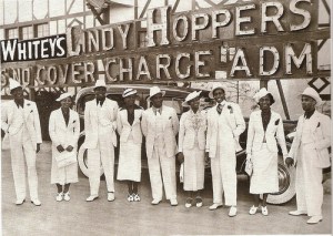 The infamous Whiteys Lindy Hoppers formed in 1935 by Herbert 'Whitey' White.