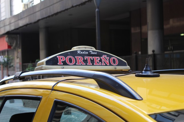 A 'Porteno' taxi.